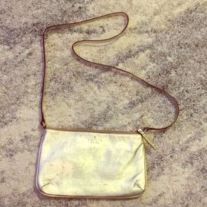 Kate Spade Gold Crossbody